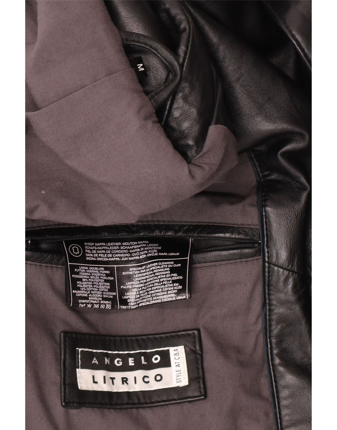 Angelo Litrico Ανδρικό σακάκι με 3 κουμπιά UK 38 Medium Black