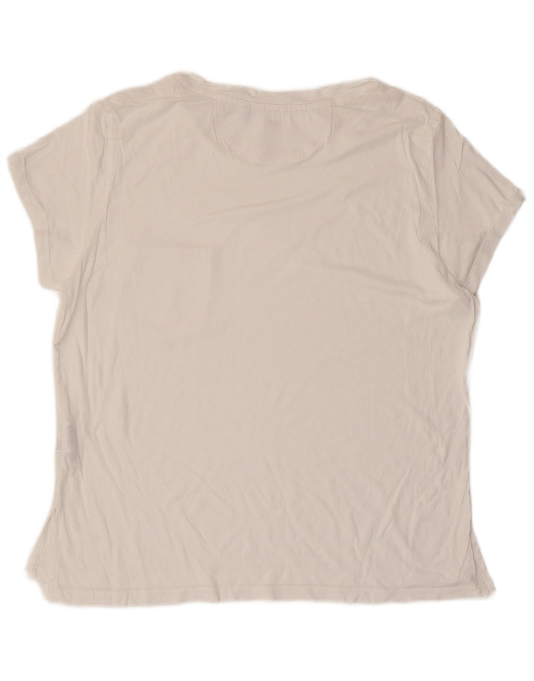 G-STAR Γυναικείο T-Shirt Top UK 14 Medium White Viscose