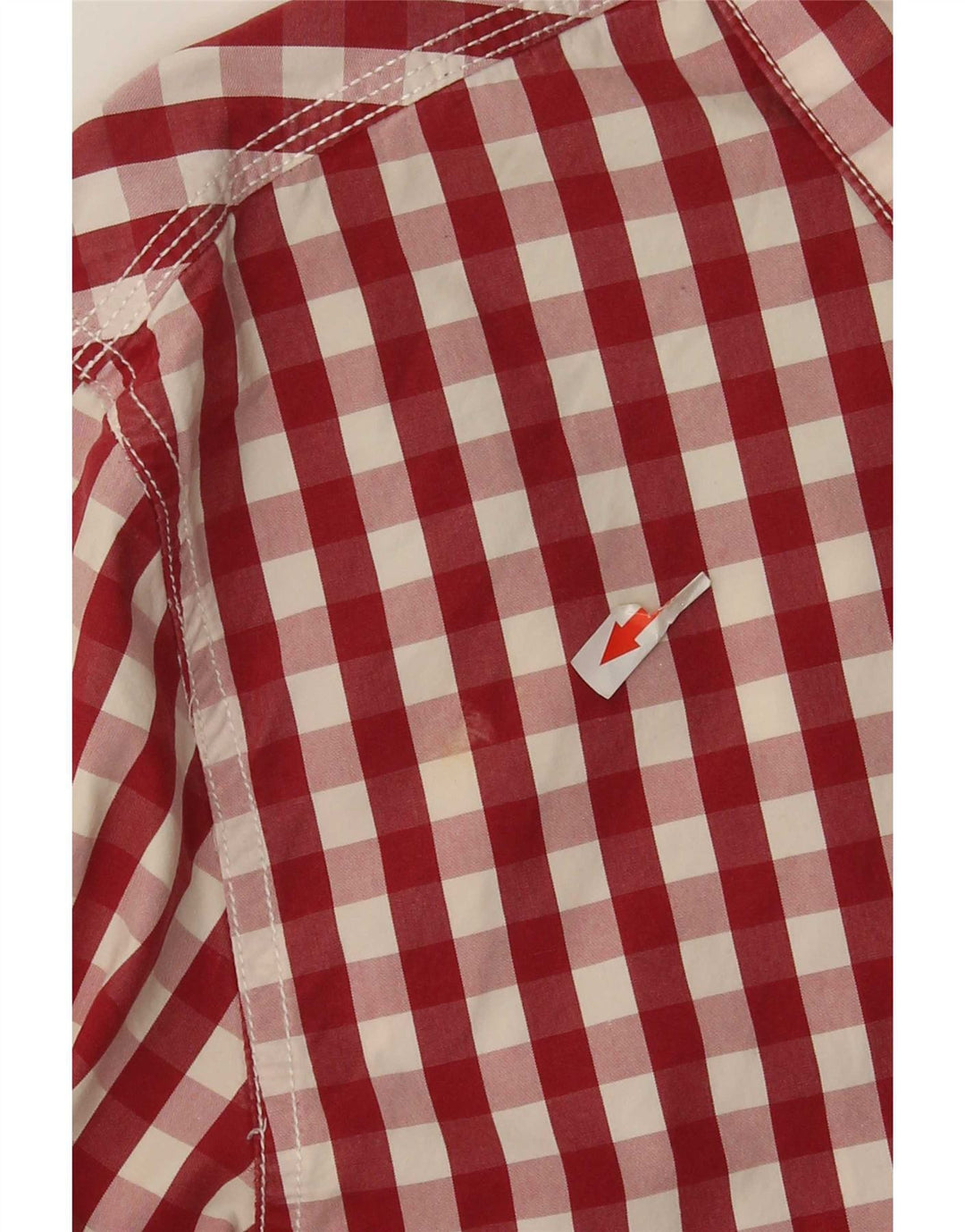 Ανδρικό πουκάμισο Fat Face XL Red Gingham Cotton