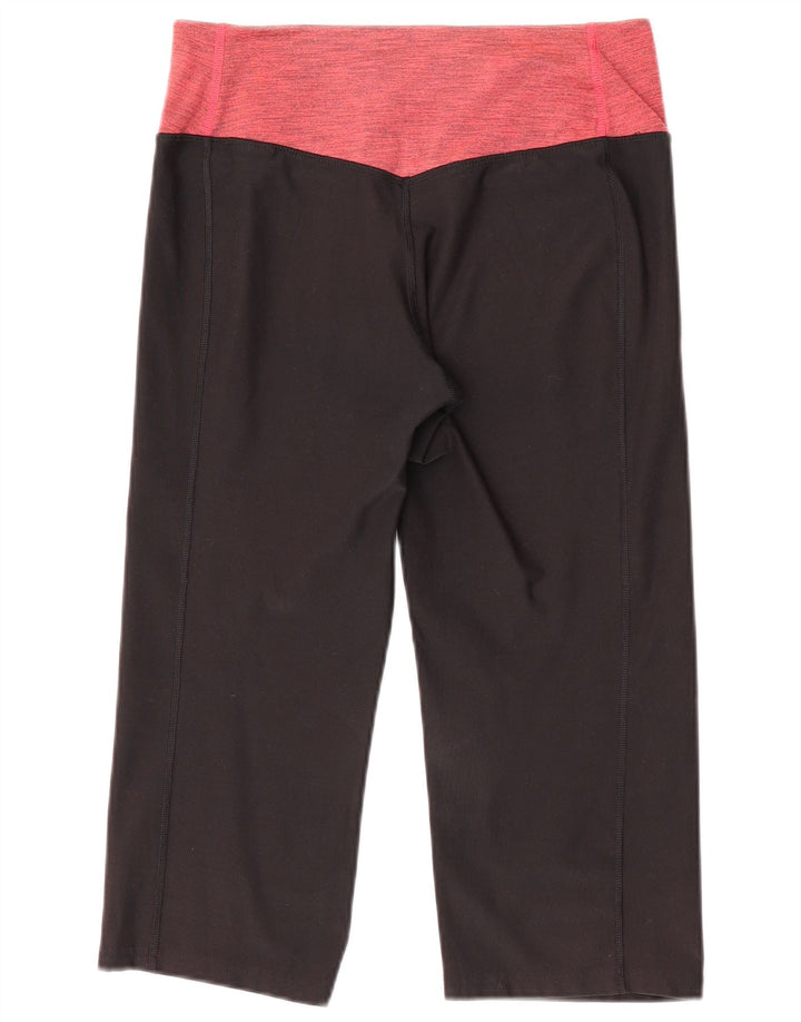 Γυναικεία κολάν Nike Dri Fit Capri UK 14 Medium Black Colourblock
