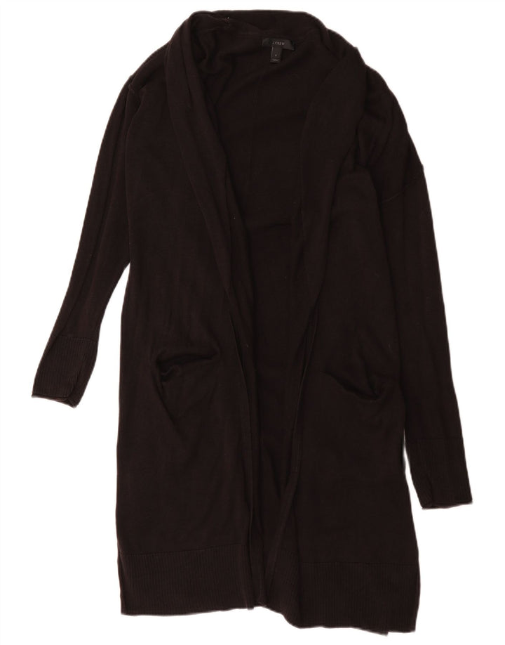 J. Crew Γυναικείο Longline Oversized Ζακέτα πουλόβερ UK 10 Small Black