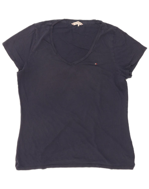 Tommy Hilfiger Γυναικείο T-Shirt Top UK 20 2XL Navy Blue