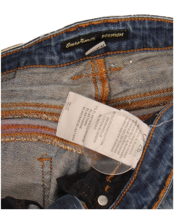 Guess Γυναικείο Cropped Jeans W26 L24 Blue Cotton