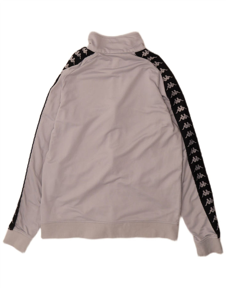 Γυναικεία φόρμα γραφικών Kappa Top Jacket UK 16 Large Grey Colourblock