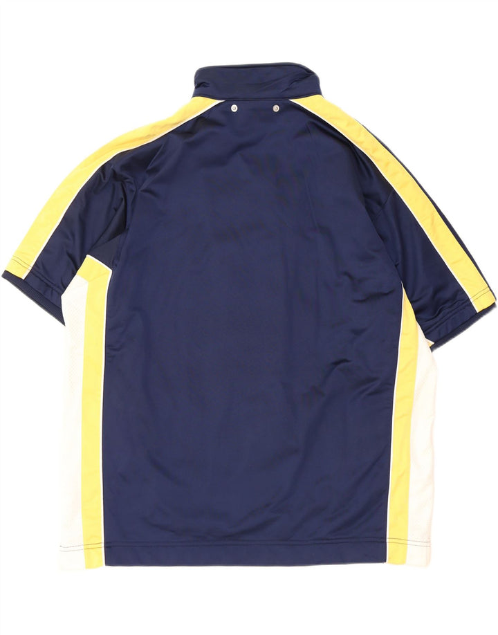 Ανδρική φόρμα γυμναστικής με γραφικά ADIDAS Top Jacket XL Navy Blue Colourblock