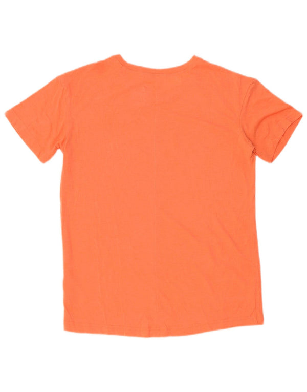 Γυναικείο μπλουζάκι Reebok Speedwick Oversized γραφικό Top UK 8/10 Small Orange