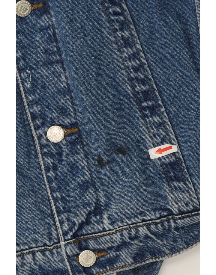 Vintage Ανδρικό Τζιν Μπουφάν UK 42 XL Μπλε Βαμβακερό