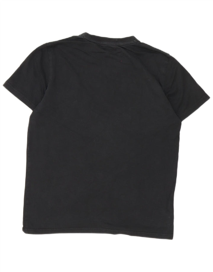 Fred Perry Ανδρικό T-Shirt Top Μεσαίο μαύρο βαμβακερό