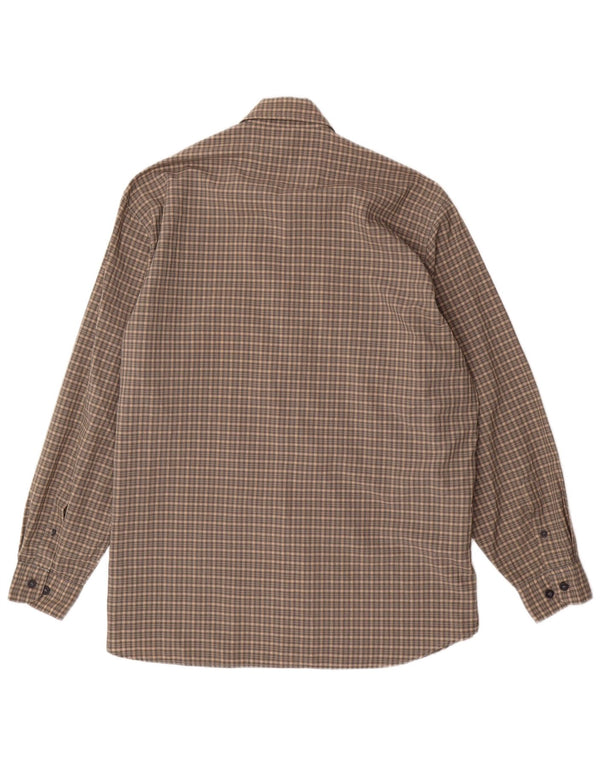 Ανδρικό πουκάμισο Bailo 41 Large Grey Check Polyamide