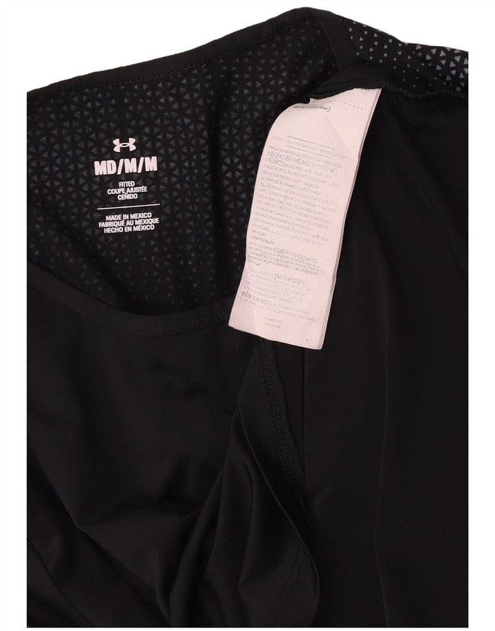 Ανδρικό T-Shirt Under Armour Top Μεσαίο Μαύρο Πολυεστέρα