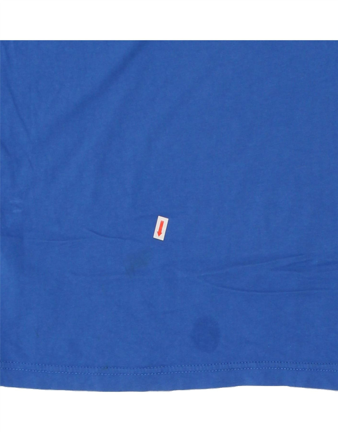 Ανδρικό γραφικό T-Shirt TOMMY HILFIGER Τοπ μεσαίο μπλε βαμβακερό