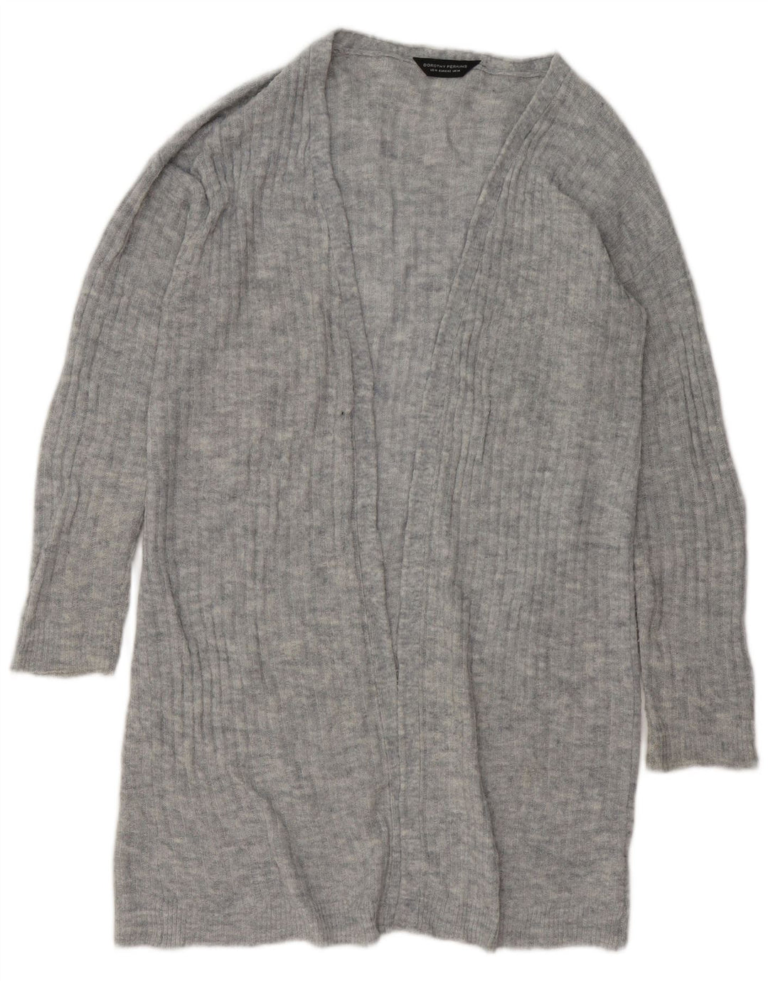 DOROTHY PERKINS Γυναικείο πουλόβερ Longline Cardigan UK 14 Large Grey