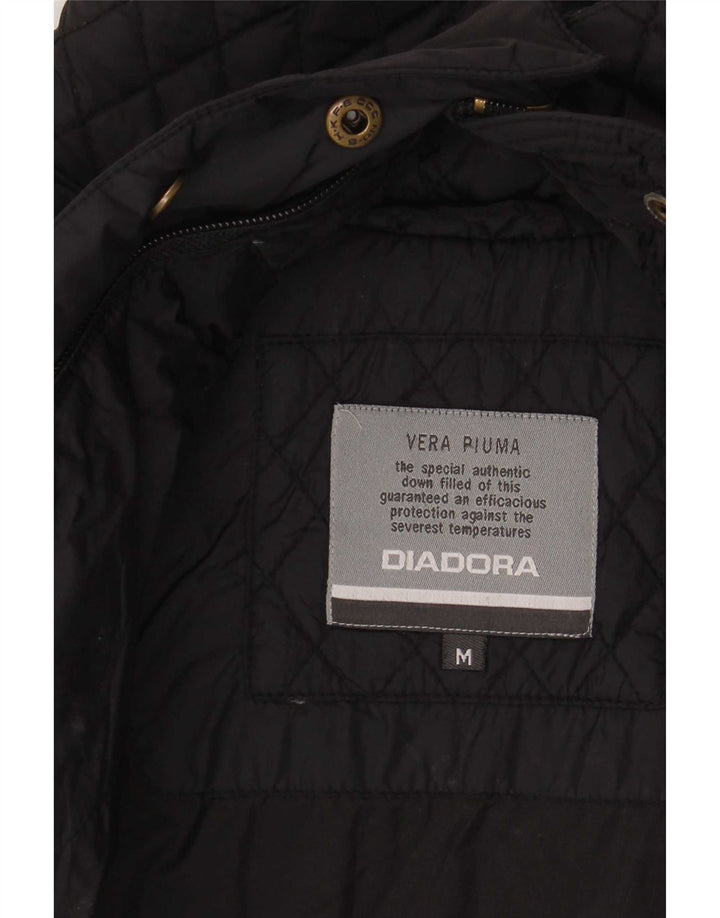 Diadora Γυναικείο Καπιτονέ Μπουφάν UK 14 Μεσαίο Μαύρο