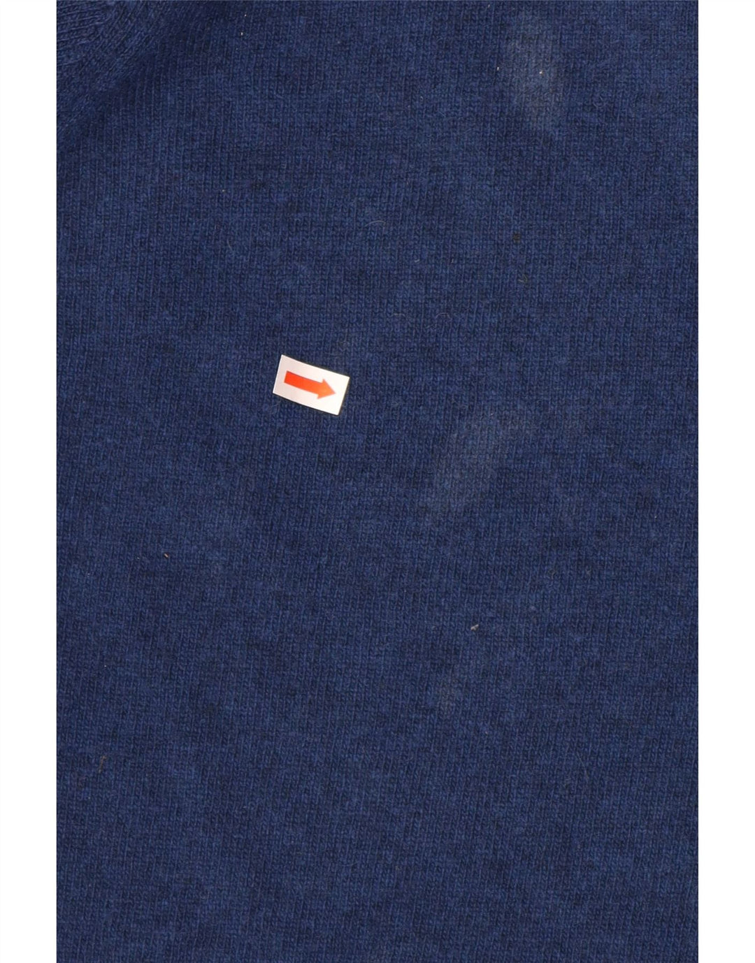 Ανδρικό πουλόβερ με λαιμόκοψη Barbour Small Lambswool σε μπλε ναυτικό