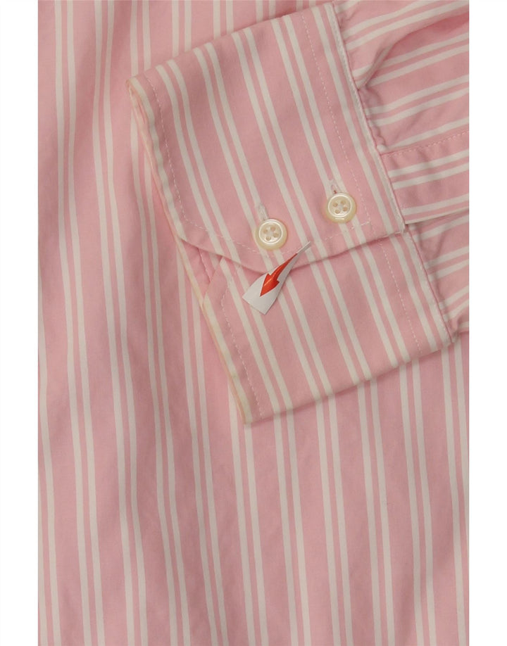 Ανδρικό πουκάμισο Tommy Hilfiger 2XL Pink Pinstripe