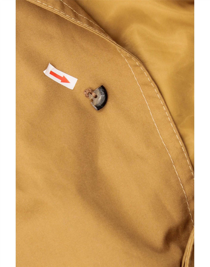 Vintage Ανδρικό Πανωφόρι UK 40 Large Beige Βαμβακερό