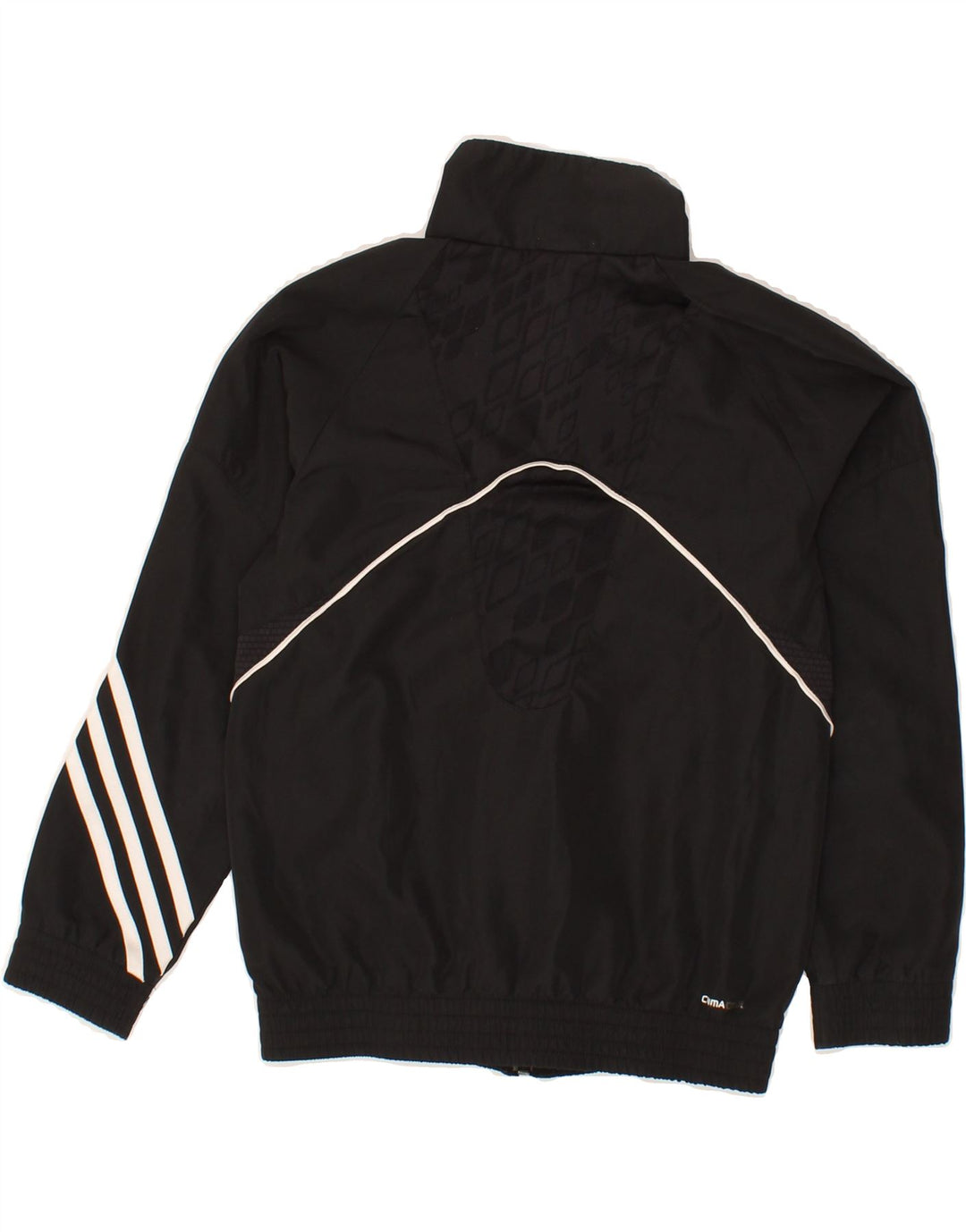 ADIDAS Boys Climacool Tracksuit Top Jacket 7-8 Years Black Polyester Vintage Adidas and Second-Hand Adidas from Messina Hembry 