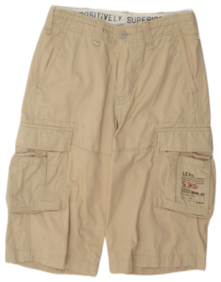 Ανδρικό σορτς Levi's Cargo W29 Μικρό μπεζ βαμβακερό