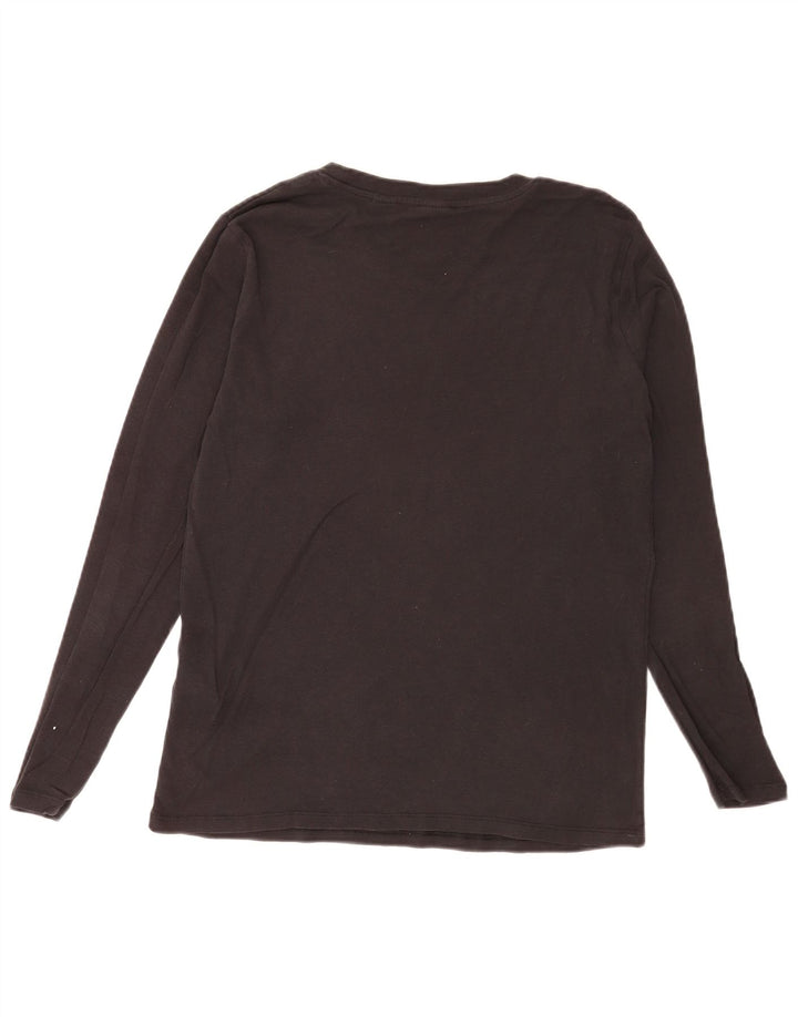 Γυναικείο τοπ Levi's μακρυμάνικο UK 18 XL μαύρο βαμβακερό