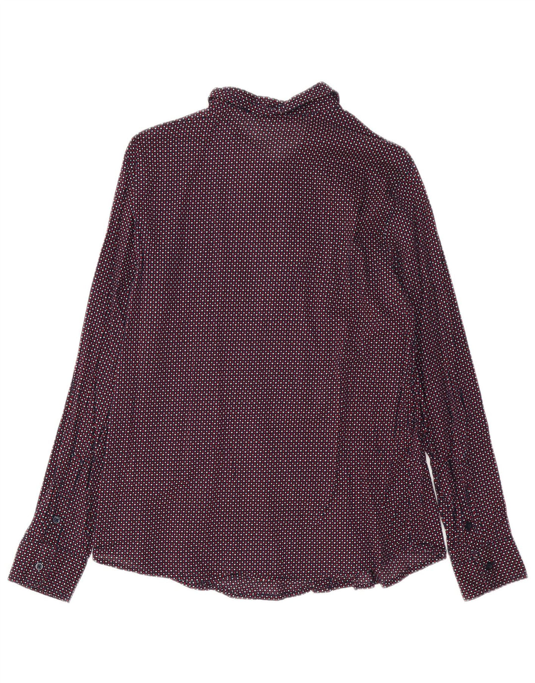 BENETTON Γυναικείο πουκάμισο Abstract Pattern UK 14 Medium πολύχρωμο βαμβακερό