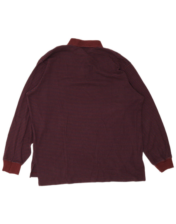 POLO RALPH LAUREN Ανδρικό μακρυμάνικο πουκάμισο polo μεγάλο μπλε ριγέ