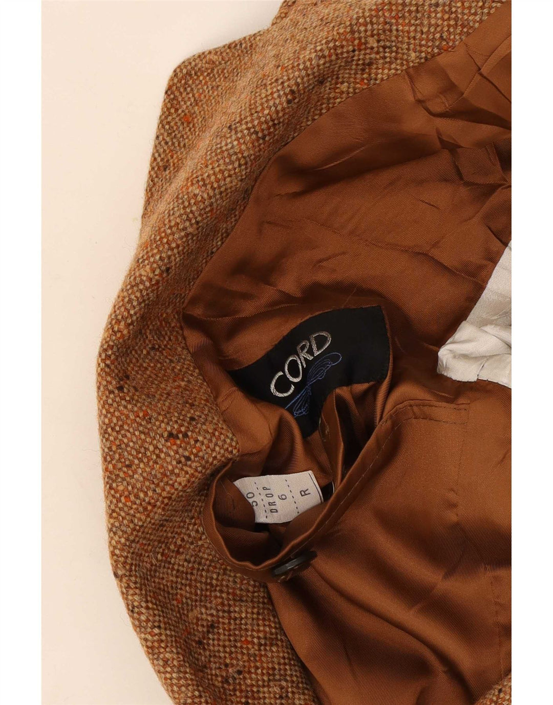 Vintage Ανδρικό σακάκι 2 κουμπιών Blazer IT 50 Large Brown Flecked