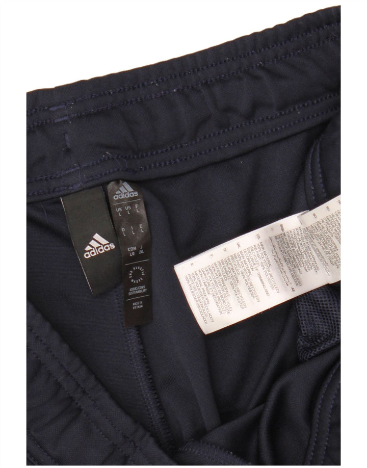 Ανδρική φόρμα Adidas Aeroready Παντελόνι φόρμας μεγάλου μπλε ναυτικού πολυεστέρα