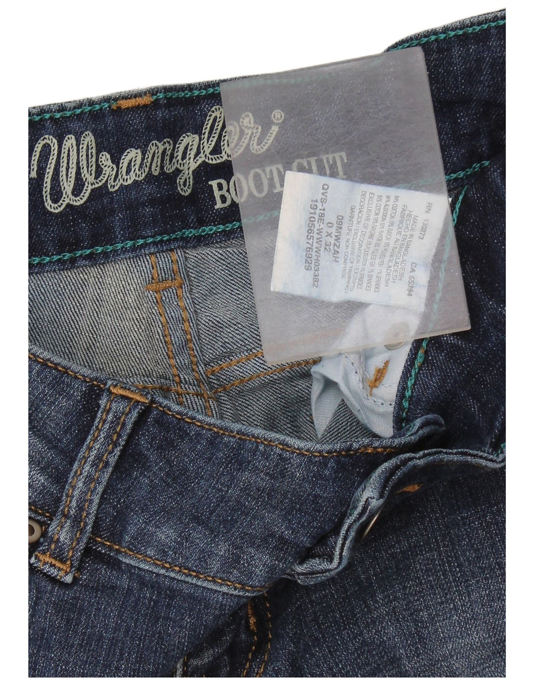 WRANGLER Γυναικείο Bootcut Jeans US 0 XS W26 L32 Μπλε βαμβακερό