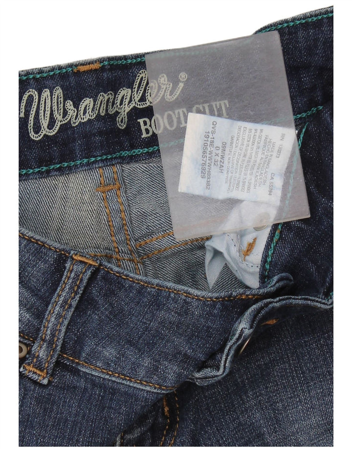 WRANGLER Γυναικείο Bootcut Jeans US 0 XS W26 L32 Μπλε βαμβακερό