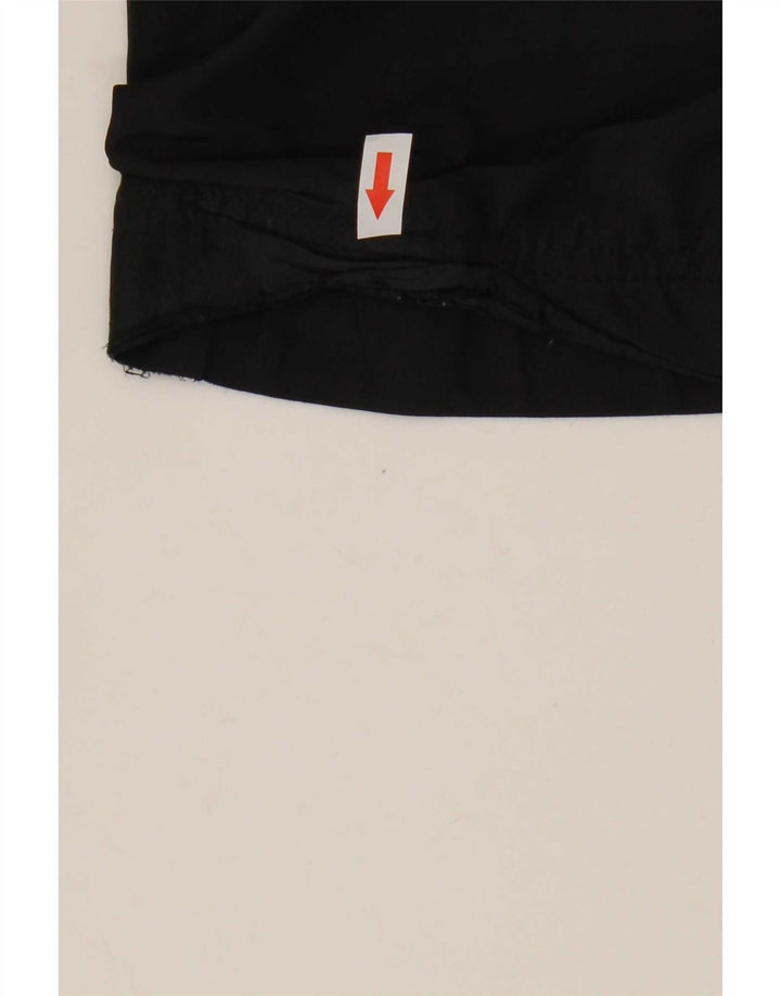 Nike γυναικεία φόρμα παντελόνια UK 12/14 Μεσαίο μαύρο πολυεστέρα
