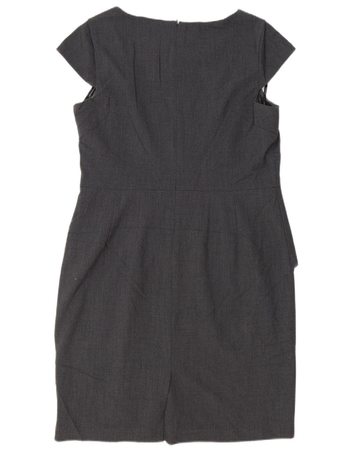Γυναικείο φόρεμα με θήκη CALVIN KLEIN UK 16 Large Grey