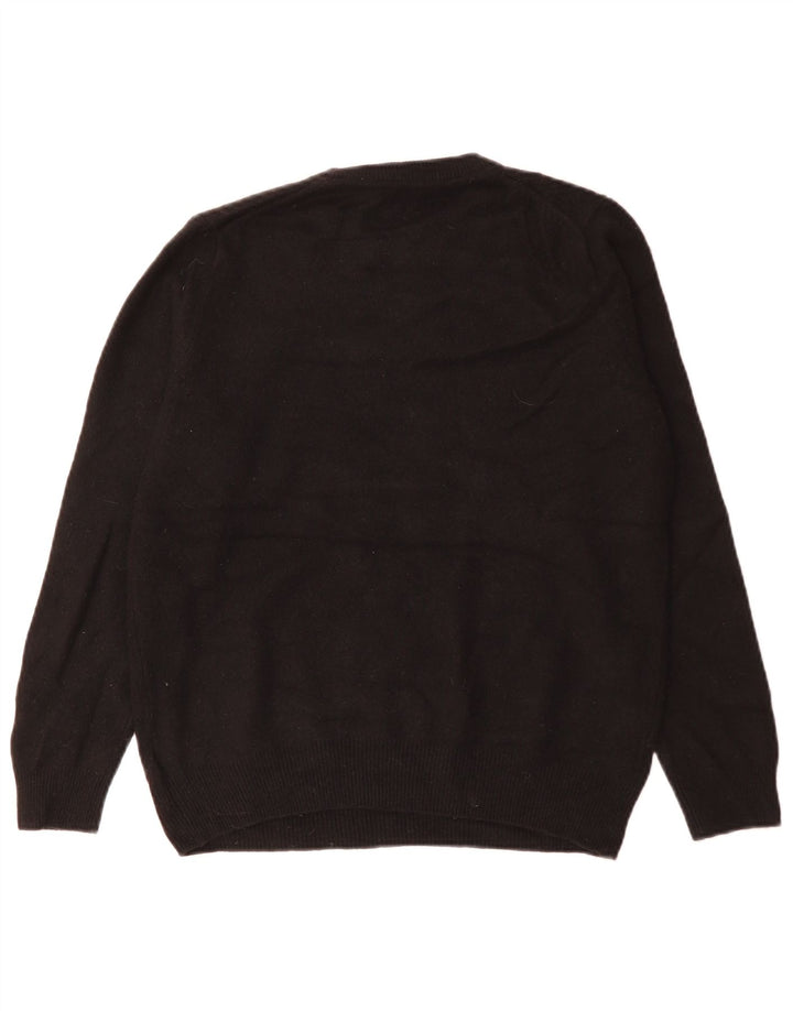 Marks & Spencer Γυναικείο πουλόβερ με λαιμόκοψη UK 12 Medium Black