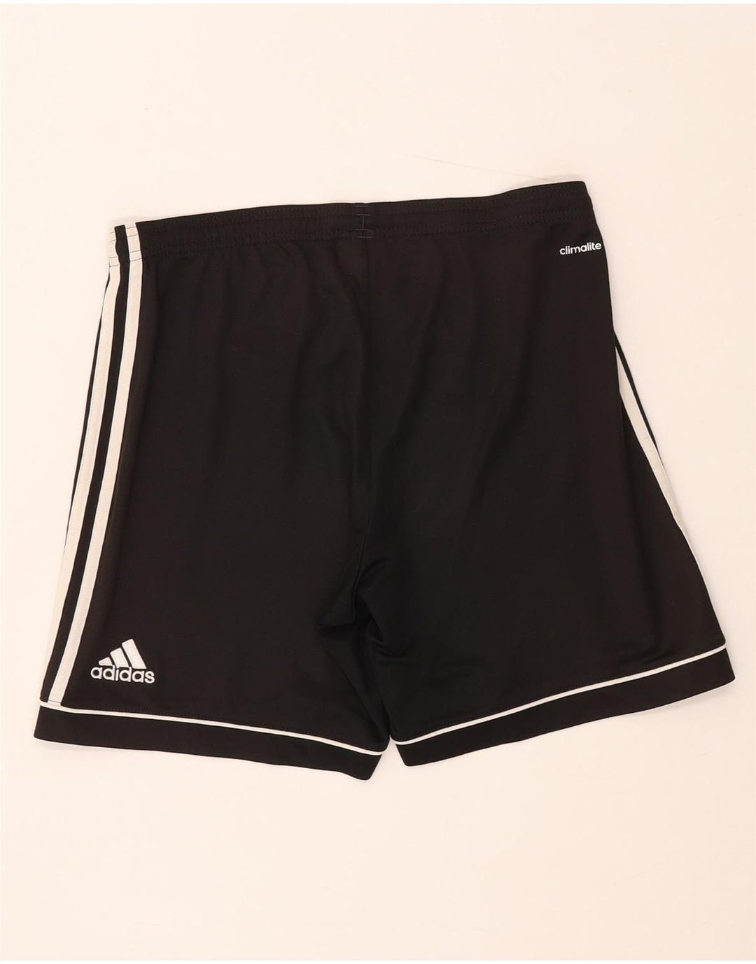 Ανδρικό αθλητικό σορτς Adidas Climalite από μικρό μαύρο πολυεστέρα
