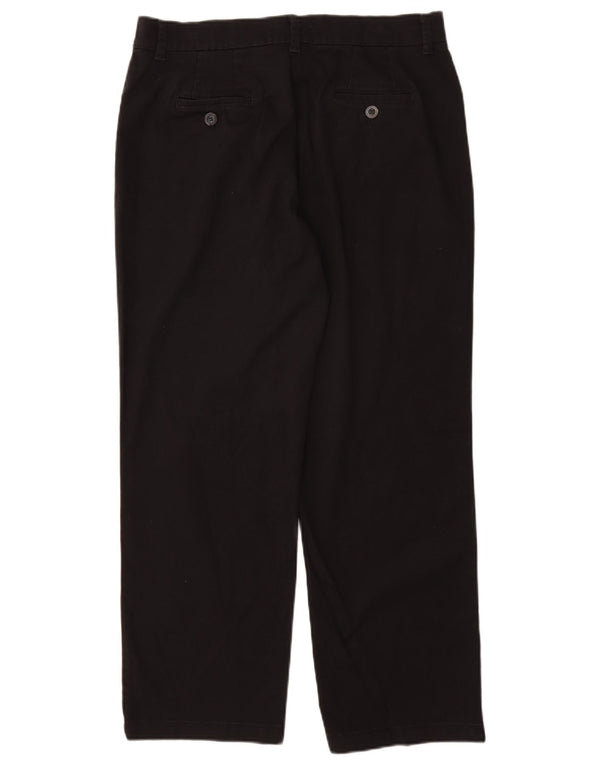 Γυναικείο ίσιο χαλαρό παντελόνι Lee US 14 XL W34 L29 μαύρο