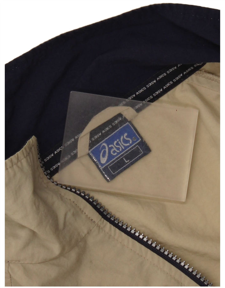 Ανδρική φόρμα Asics Top Jacket Μεγάλο Μπεζ Χρώμα Πολυεστέρας