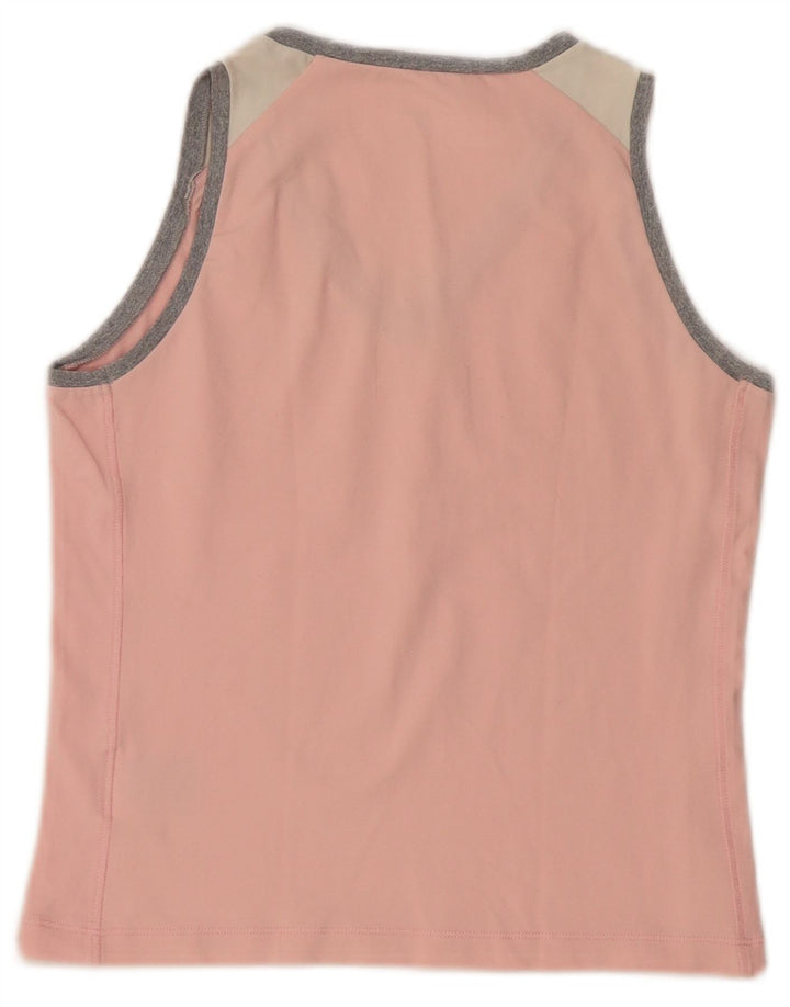 Champion γυναικείο γιλέκο UK 12 Medium Pink Colourblock Polyamide