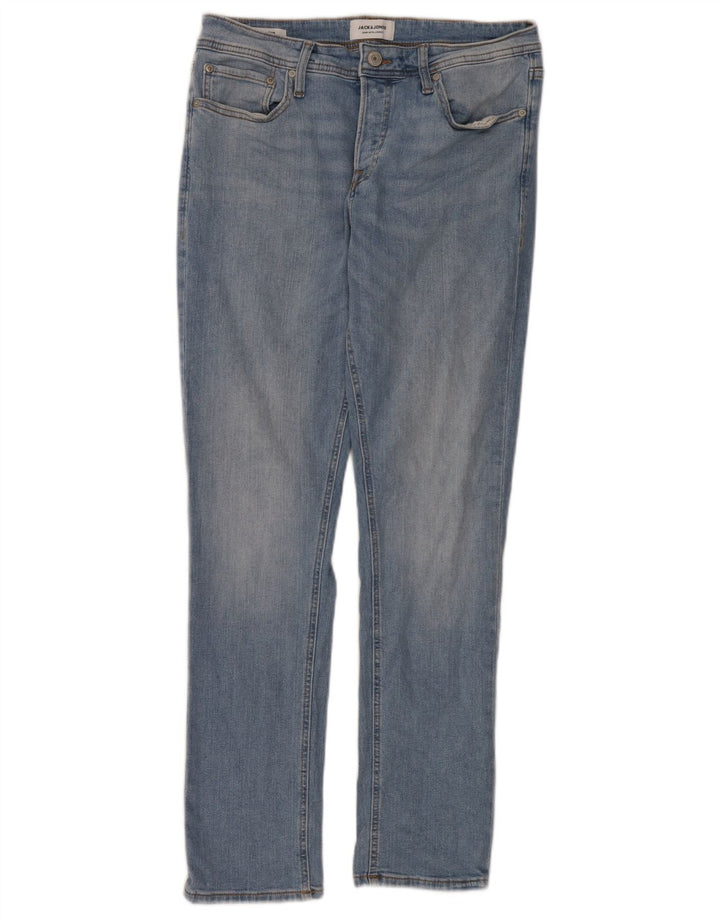 Jack & Jones Γυναικείο Slim Jeans W32 L32 Μπλε βαμβακερό