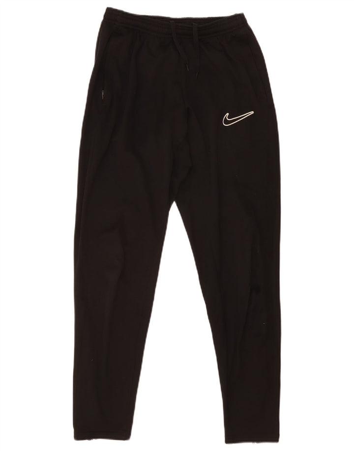 Ανδρικό παντελόνι αθλητικής φόρμας Nike Dri Fit Μικρό μαύρο πολυεστέρα