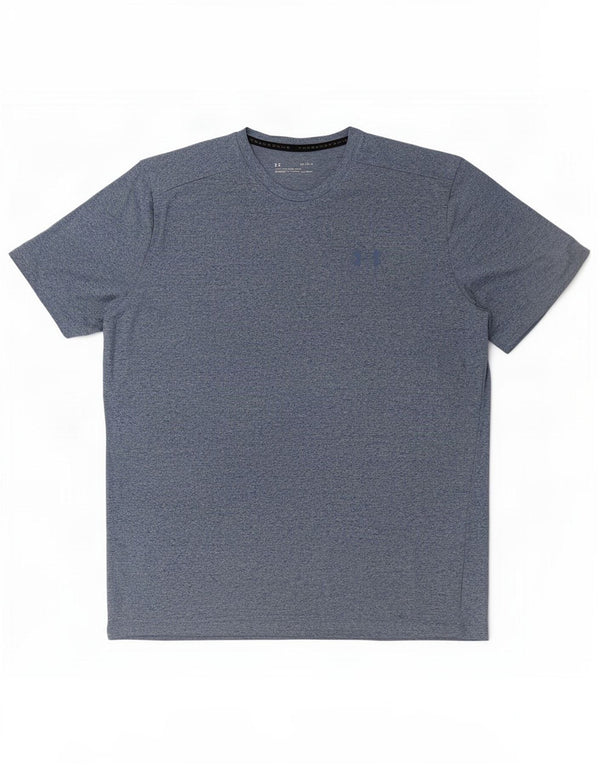 Ανδρικό μπλουζάκι Under Armour Heat Gear Loose Fit Top Large Blue Flecked