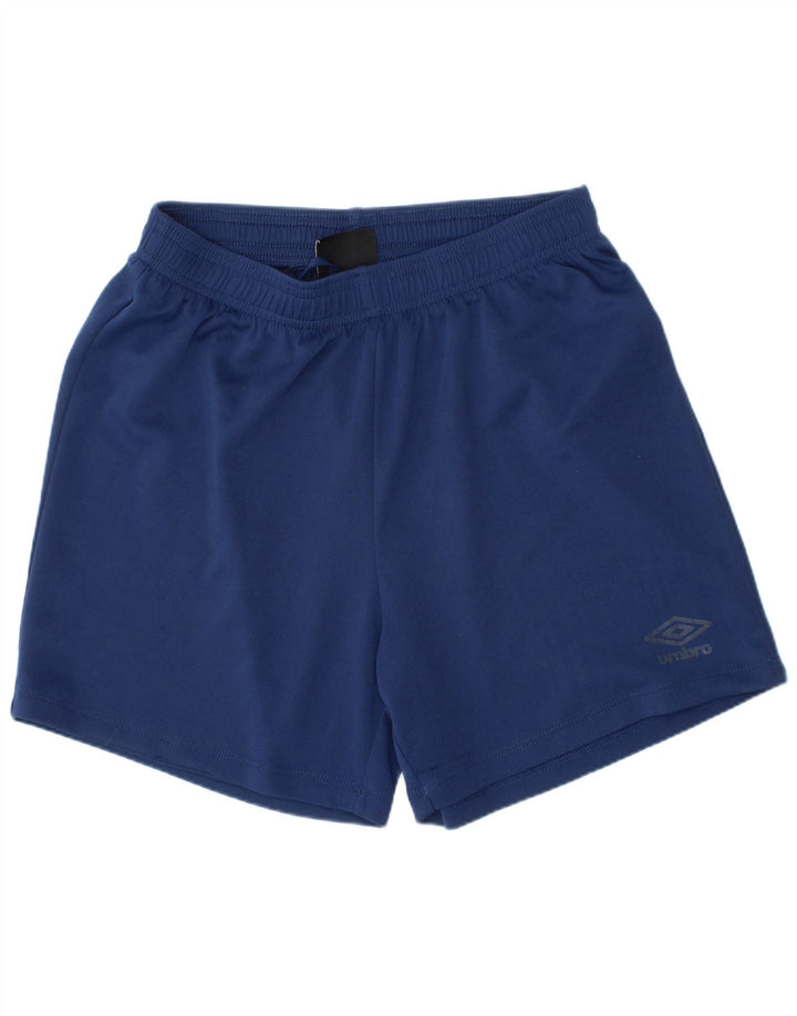Αθλητικό σορτς Umbro Boys 11-12 ετών Μεγάλο Navy Blue Polyester