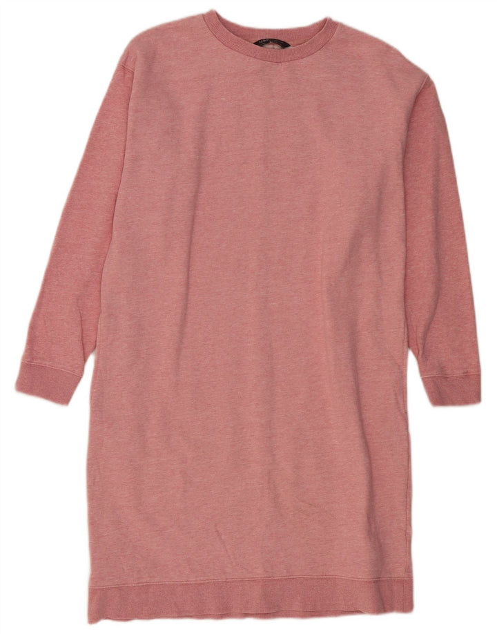MARKS & SPENCER Γυναικείο υπερμεγέθη φόρεμα άλτης UK 10 Small Pink Flecked