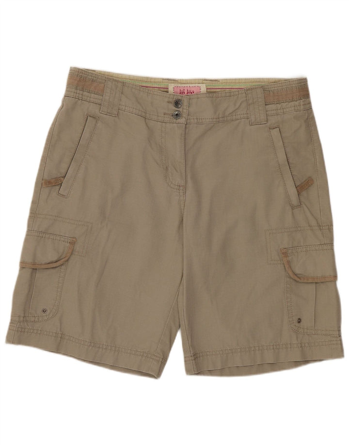 Fat Face Γυναικείο Σορτς Cargo UK 12 Medium W30 Χακί βαμβακερό