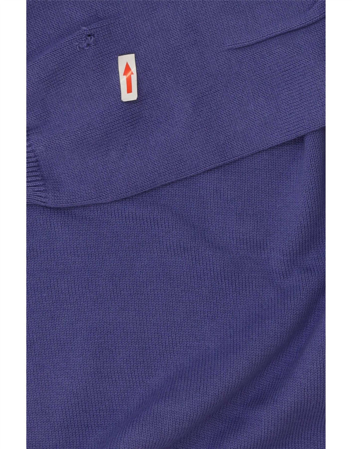 Ανδρικό πουλόβερ Marks & Spencer Regular Fit Crew Neck Jumper Large Purple