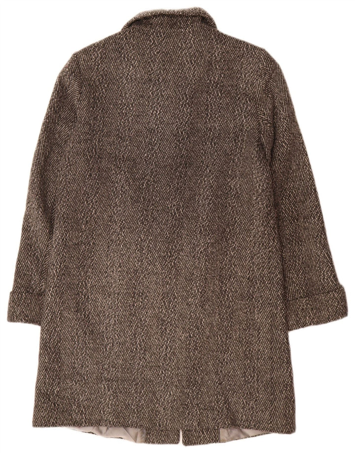 Γυναικείο Πανωφόρι Marks & Spencer Autograph UK 12 Medium Grey Ψαροκόκκαλο