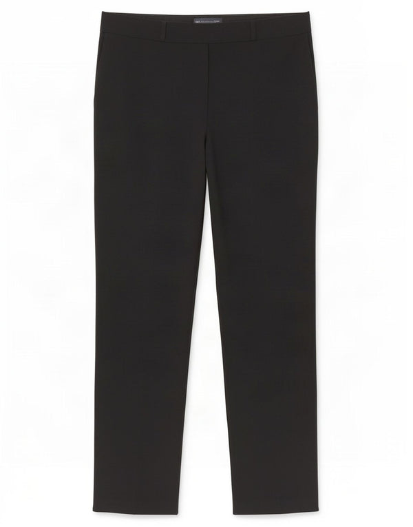 Marks & Spencer Γυναικείο κωνικό casual παντελόνι UK 14 μεγάλο W34 L32 μαύρο