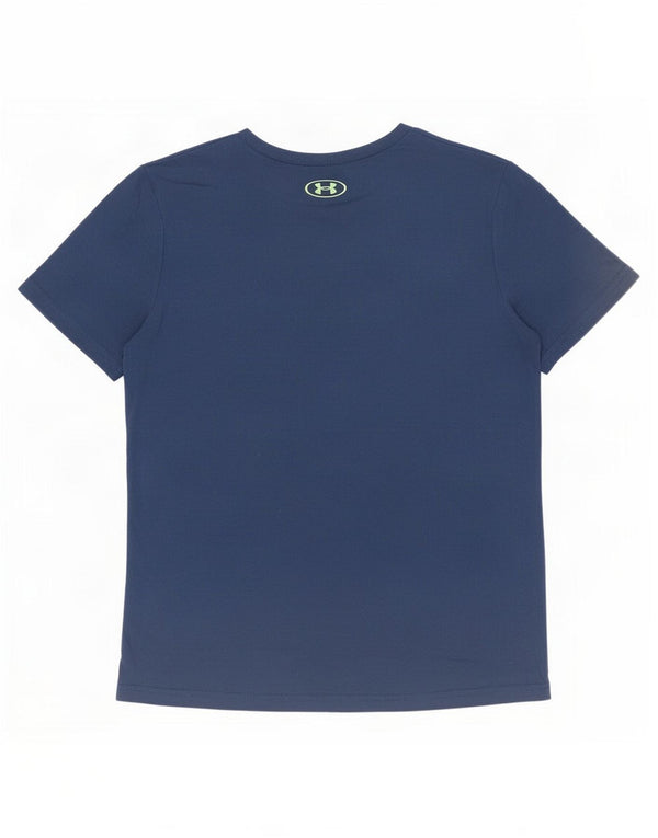 Under Armour Boys Graphic T-shirt Top 11-12 ετών μεγάλο μπλε βαμβακερό