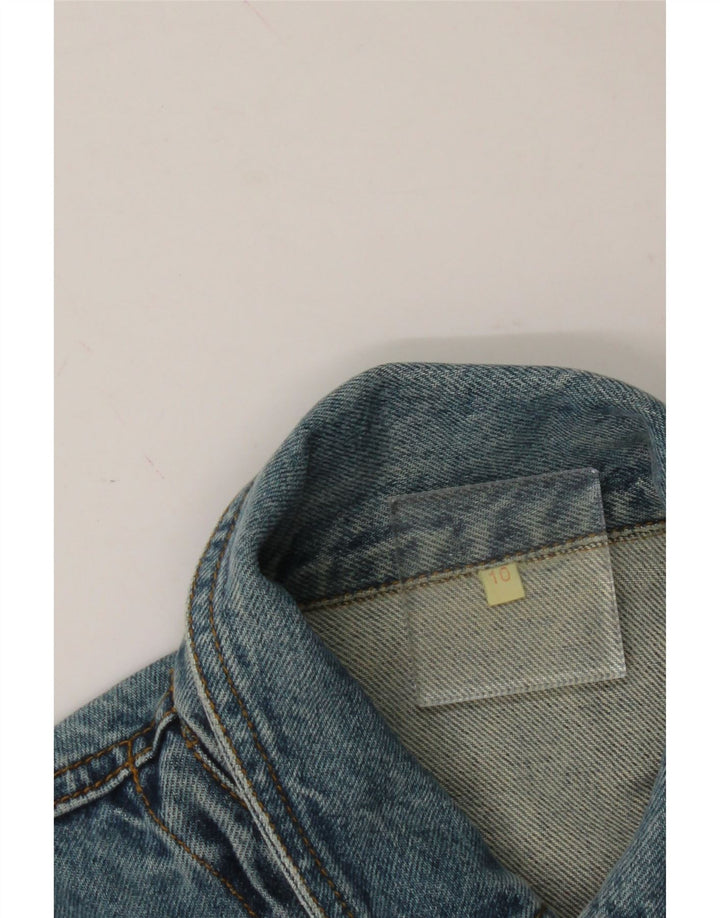 MAYORAL Boys Denim Jacket 9-10 Years Blue Cotton Vintage Mayoral and Second-Hand Mayoral from Messina Hembry 