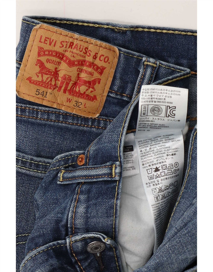 Ανδρικό τζιν σορτς Levi's 541 W32 μεγάλο μπλε βαμβακερό