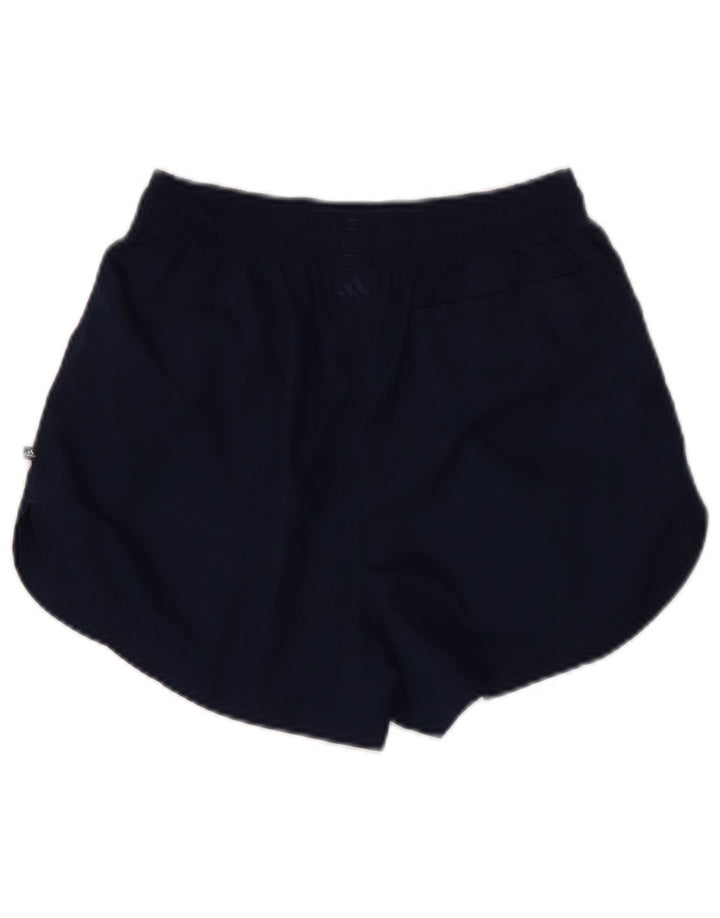 Γυναικείο αθλητικό σορτς Adidas UK 12 Medium Navy Blue Polyester