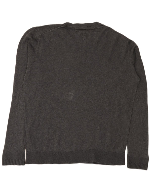 Ανδρικό πουλόβερ Tommy Hilfiger Crew Neck Jumper XL Γκρι βαμβακερό